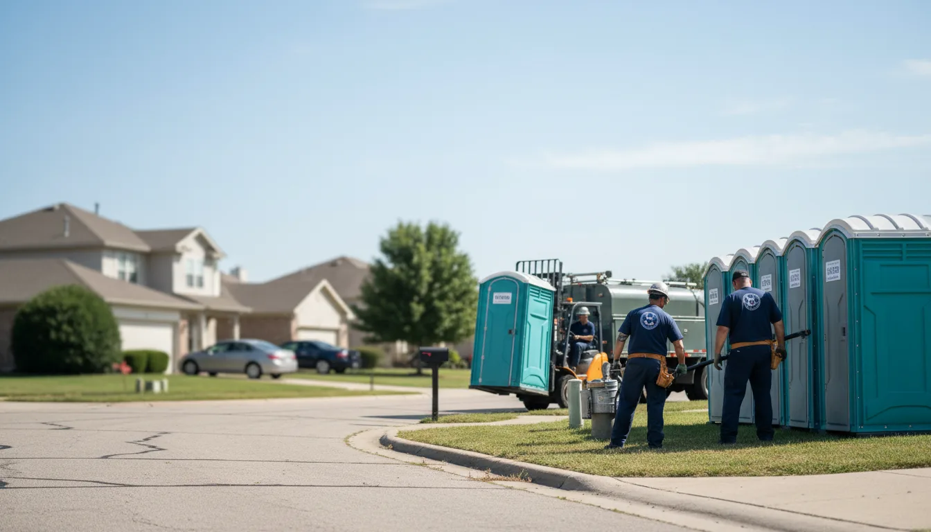 Porta Potty Rental in Hye, TX near me
